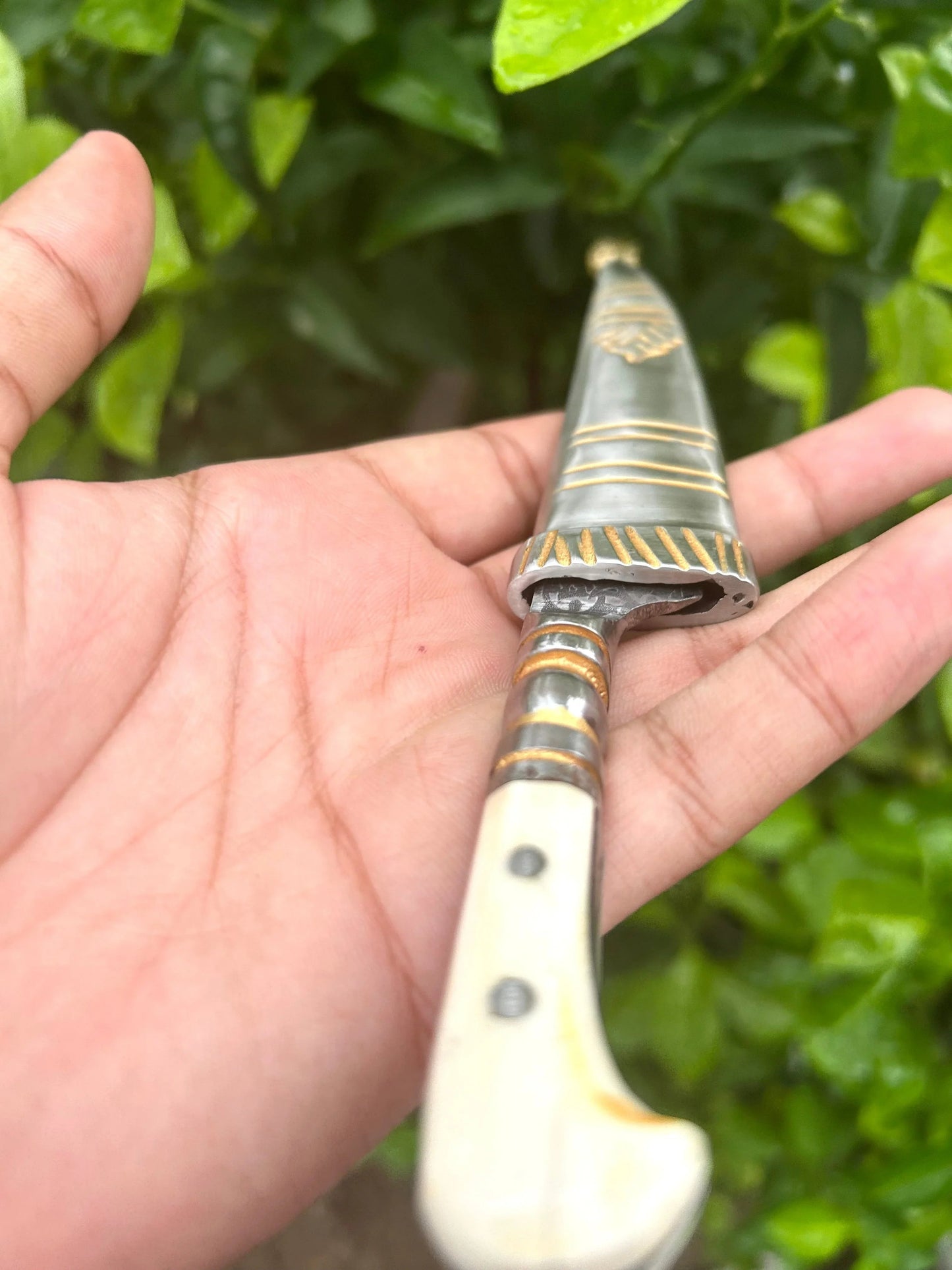 8 Inches Kard with Metal Scabbard - SRI ASDHUJ