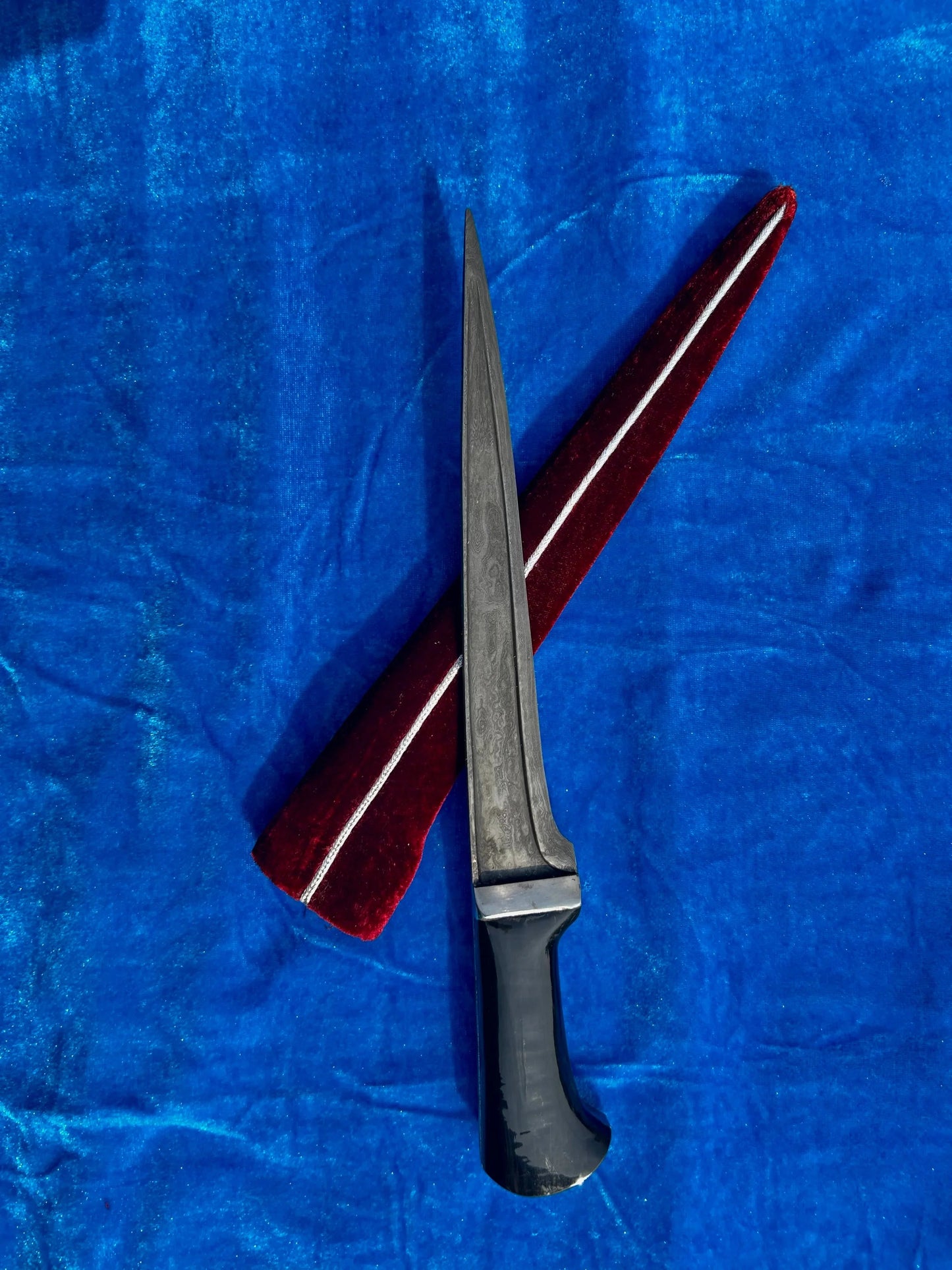Afghani style Damascus Dagger Choora - SRI ASDHUJ