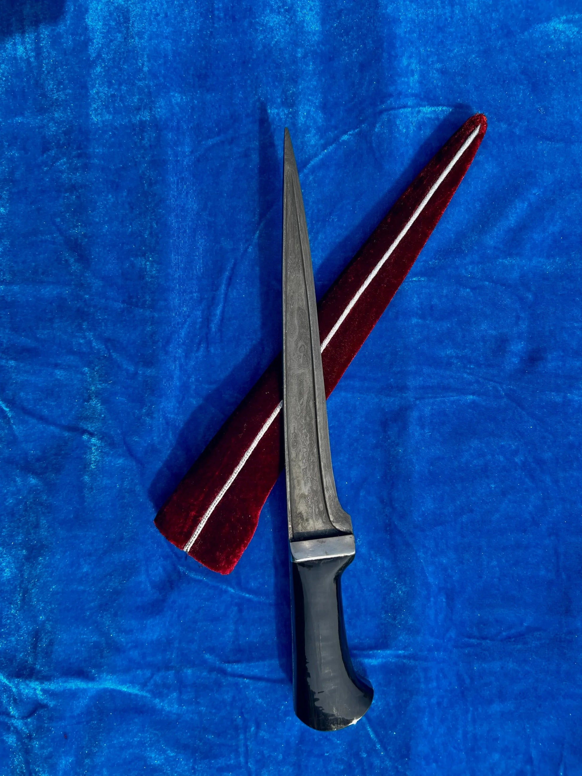 Afghani style Damascus Dagger Choora - SRI ASDHUJ