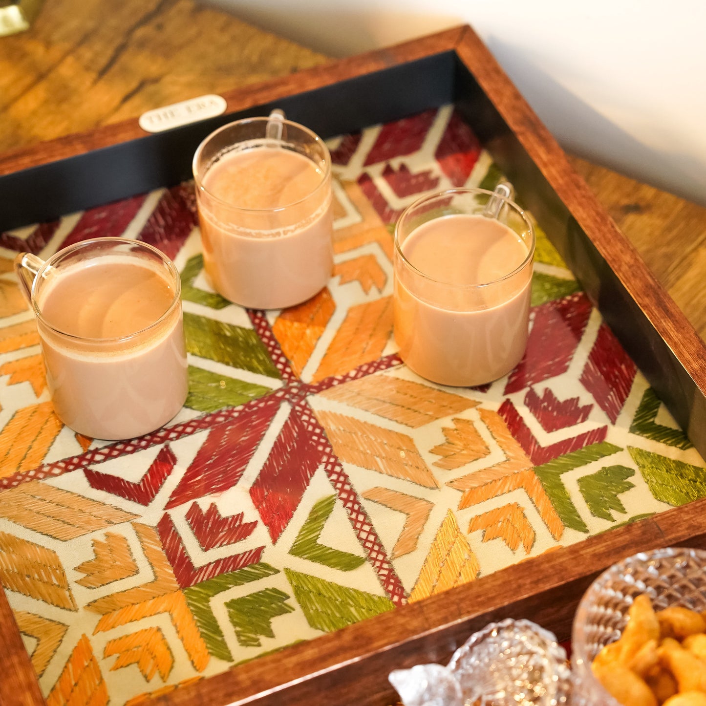 PHULKARI TRAY – WHERE ART MEETS UTILITY - SRI ASDHUJ