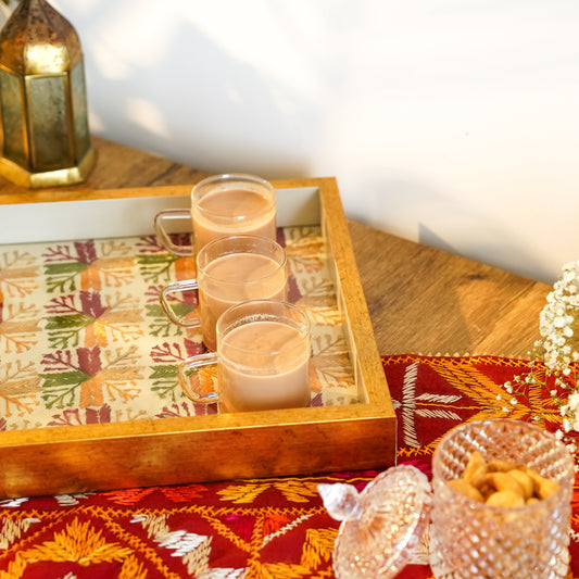 PHULKARI TRAY – WHERE ART MEETS UTILITY - SRI ASDHUJ