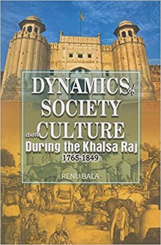 Dynamics Of Society And Culture During The Khalsa Raj 1765-1849 - SRI ASDHUJ