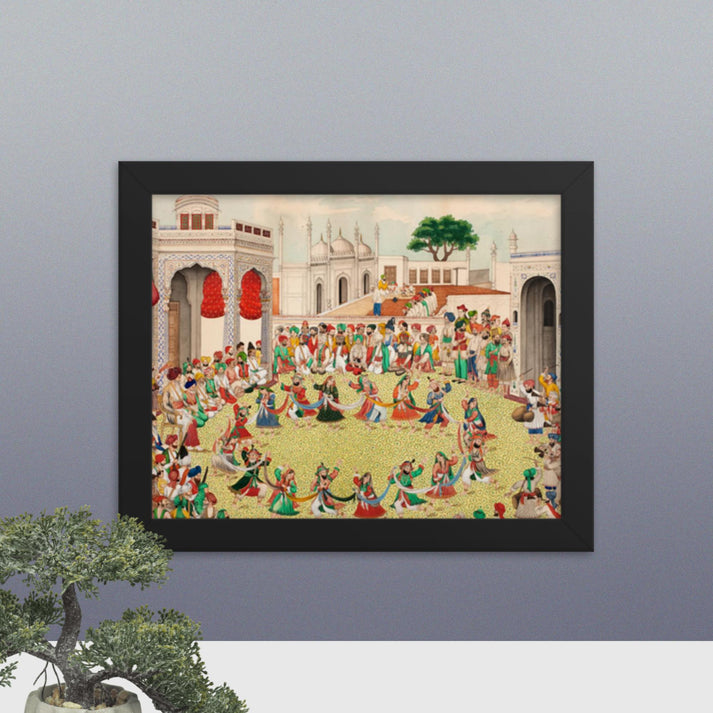 Sher Singh in Lahore(Framed Print) - SRI ASDHUJ