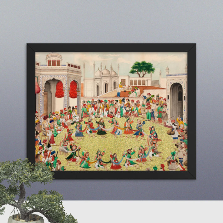 Sher Singh in Lahore(Framed Print) - SRI ASDHUJ