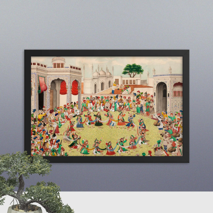 Sher Singh in Lahore(Framed Print) - SRI ASDHUJ